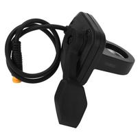 Electric Bike Thumb Throttle Right Electric Scooter Accelerator for Electric Bicycle Part Male black