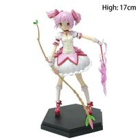 Anime Magica Figūrėlė Kaname Madoka Magiška Mergaitė Veiksmo Figūrėlė Pvc Modelis Kawaii Dekoro Lėlė Vaikų Žaislas Kalėdinė Dovana white