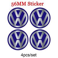 VOLKSWAGEN 56/65mm VW Ratlankio Centrinis Dangtelis Stebulės Dangtelis Ženklelis Emblema Automobilio Aksesuaras Volkswagen VW Jetta Atlas Eos Caddy Beetle gray
