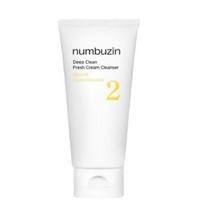 Numbuzin No.2 Deep Clean Creamy Foam Cleanser Pore Purifying Facial Cleanser 120ml white