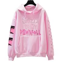 Bilietai Metinių Hoodie Raperis Mgk Megztinis Harajuku Hip Hop Megztinis Viršutiniai Drabužiai Megztiniai Gerbėjų Dovana Drabužiai Unisex Aukštosios Gatvės S balta