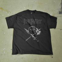 Final Fantasy Retro Tee - Gothic RPG Aesthetic, Grunge Anime Art Shirt, Sword XL gray