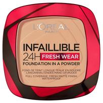 L'Oreal Paris Infallible 24H Fresh Wear Foundation Powder, 245 Golden Honey 9gm