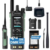 Baofeng DM-32UV DMR Digital Radio GPS APRS Air Band Rx AES256 Recording Type-C Dual Time Slot Ham Walkie Talkie Tier 1&2 US