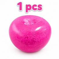 Green Apple Slushie Stress Ball Cy Slush Apple Squishy Toy Glitter Liquid Sand Stress Relief Slow Rising Fidget Sensory pink