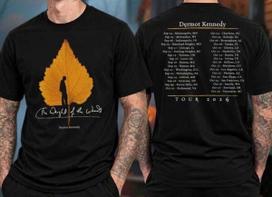 Hot!!! Dermot Kennedy Merch Black Leaf Tour 2026 North American Tour Reprint XXXXL