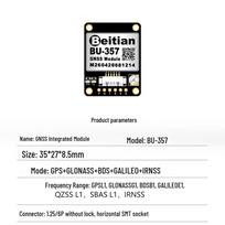 „Beitian“ GPS antena su integruota „Beidou-3 TTL“ mikrobangų blykste BD-220ZF