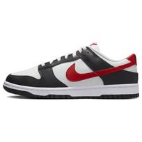 Nike Dunk Low Retro Red Swoosh Panda Skate Shoes Sneakers FB3354-001 42.5 gray