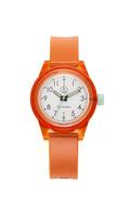 Cue & Cue Smile Solar Watch R03A-002VK Women's Orange white
