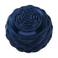 Yoga Ball Fascia Deep Muscle Relaxation Plantar Massage Ball Electric Vibrating Peanut Ball Muscle  Relaxing  Home Gym Transportable black