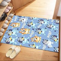 Bluey žaismingi draugai kvadratiniai kilimai yra puikus pasirinkimas svetainėms, miegamiesiems, namų dekoravimui ir kaip dovanos. 40cmx60cm