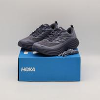 1155391-CYG Hoka Bondi 8 TS Caged Charcoal Grey Gray Skies (Men's) 10 black