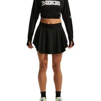 Nike Swift Scott Logo Pleated Skirt With Lining Women skirts IM7545-010 M black