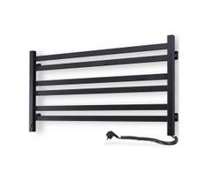Vertaduro - Vonios rankšluosčių džiovintuvas su termostatu AVA 181W/230V 50x90 cm IP44 juodas dešininis