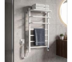 Vertaduro - Elektrinis rankšluosčių džiovintuvas su termostatu DOR 155W/230V 80x48 cm IP44 baltas kairinis