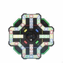 Electronic Ludo Game Great Gift Board Educational Smart Chessboard for Children, black
