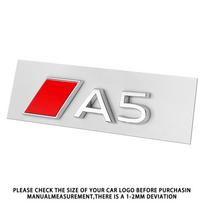 Automobilio bagažinės emblema, ženklelis, lipdukas, dekoras, auto aksesuarai Audi A3 A4 A5 A6 A7 A8 RS Sline S Quattro Q3 Q5 Q4 Q6 Q7 Q8 S3 S5 S4
