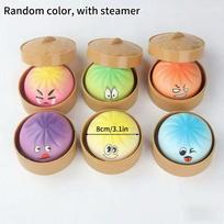 Soft Dumpling Squishy Fidget Toys Slow Rising Squishy Toys Relief Stress Fidget Toy Squishy Toys Rainbow Mysteries Squishy