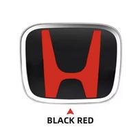 Car Steering Wheel Emblem H-Sticker For Honda Civic Accord City CRV Jade Fit Odyssey Hybrid Red Black Blue Interior  pb2 Modification