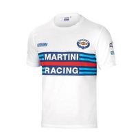 T-Shirt Cotton Sparco Martini Racing T-Shirt White - Size M 4XL blue