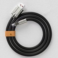 120W 7A Fast Charge USB Type C Cable 180 Degree Rotation Elbow Cable for Game for Xiaomi Redmi Honor Phone Charger USB C Cable 1m-iOS juoda