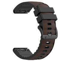 QuickFit 22mm 26mm silikoninis laikrodžio dirželis, skirtas Garmin Fenix 8 Pro 8 7X/Instinct 2X/Tactix 8 7/Enduro 3 2 pakeičiami laikrodžio dirželiai QuickFit 22mm black