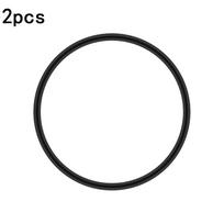 1/2pcs Silicone Sealing O-Rings Gaskets For Contigo Snapseal Byron Coffee Travel Mugs 16oz And 20oz Vacuum Bottle Cover Stopper black