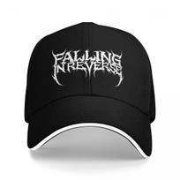 Baseball Caps Falling In Reverse Skull Heavy Metal Casquette Unisex Outdoor Summer Hats One Size black