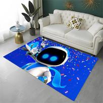 Game A-Astro Bot Cartoon Robot Non-Slip Area Rug for Living Room,Bedroom,Playroom,Soft Carpet Floor Mat Home Decor Rug Kids Room 80x120cm