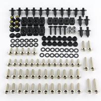 Fit For Yamaha MT-01 MT-125 MT-25 MT-03 MT-07 FZ-07 Tracer MT-09 FZ-09 MT-10 FZ-10 Complete Full Fairing Bolts Kit Screw Bolt MT-125 14-18 Silver