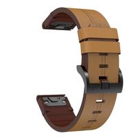 Watch strap for Garmin Fenix 7S Solar/Garmin instinct 2S/Garmin Fenix 6S/Garmin Fenix 6S Pro quick-release 20mm šviesiai ruda spalva