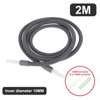 10 mm džiovyklės nutekėjimo žarna, įvairių dydžių su adapteriu, džiovyklės prailginimo žarna, pakeitimas Midea, Haier, Siemens džiovyklėms gray