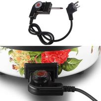 Adjustable Controller Thermostat Cord US/UK/EU/CN Plug Electric Heating Pot Power Cable with Automatic Regulator