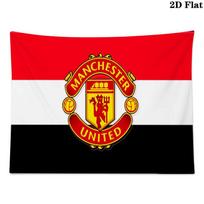 Manchester United Wall Tapestry Aesthetic Wall Hanging Printed Fabric Blanket Decorative Tapestries for Bedroom Living Room Home Decor 100cm x 150cm