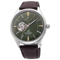 ORIENT STAR Automatinis laikrodis Klasikinis Mechaninis Pagamintas Japonijoje Vidaus Garantija Atviras Ciferblatas Žalias [ORIENT STAR] Pusiau Skeletinis 2 Metų Gamintojo žalia