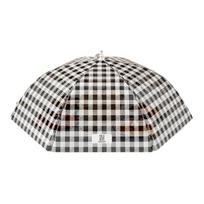 Pop-Up Storage Foldable Food Cover Breathable Vegetable Umbrella Anti-fly Umbrella Tent  Kitchen Black 70cm