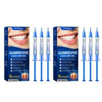 GumRevive Dantų ir dantenų priežiūros gelis, švelni, draugiška dantenoms formulė apnašoms ir dantų akmenims valyti, kasdieniam burnos naudojimui, sveikai šypsenai 2pcs（3ml*6）