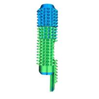 5-in-1 Dygliuotas Ritinėlis Žaislas 3D Spausdintas Dygliuotas Skausmo Stimuliavimo Raktų Pakabukas Kišeninis Mini Sensory Fidget Žaislas Nerimui Streso Malšinimui
