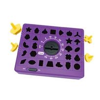 Time Game Pop Up Board Game Shape Matching Puzzles Ideal For Children Early Learning Playthings Teaches Shape Recognition Deductive Reasoning black
