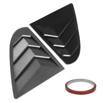 Galinio lango šoninės ventiliacijos grotelių dangtelio apdaila Mitsubishi Lancer EX X EVO 2008-2018 automobilių priedai automobilių dalys black