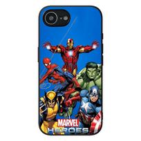 Avengers Marvel Hulk Iron Spider Man Phone Cover for Apple iPhone 17 16 14 15 Pro Max Plus 15+ 16E XR ProMax Air 16+ Soft Case iPhone 16