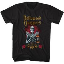 Hollywood Vampires Devils Brew Bad As I Am Men's T shirt Rock Music Merch L brown