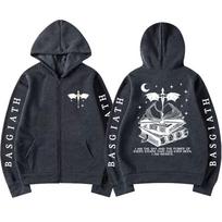 Ketvirtojo Sparno Drakonų Jojikų Užtraukiamos Hoodies Vyriškos Basgiath Karo Kolegijos Mados Žieminės Ilgomis Rankovėmis Oversized Striukės XL black