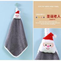 Christmas Hand Towel - Thick Absorbent for Holiday Decor and Everyday Use One Size beige
