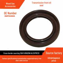 4S6P-7A248-AA Front Oil Seal for 2003–2008 Ford Fiesta AT Gearbox pokess black