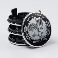 4 vnt. A1714000025 75 mm Automobilio ratlankio dangtelio emblema ženklelis logotipas Mercedes Benz Amg C E klasės CLA GLC W205 W212 W213 W176 W177 X253 W117 AR7