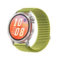 Wilderness Mountain Nylon Band for Huawei GT Runner2 Soft/comfortable Lightweight/breathable  Watch Strap for Huawei GT Runner2 Huawei GT Runner 2 beige