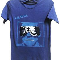 Vintage 70s 1979 U.K UK SUBS Punk Rock Concert Tour t Shirt and kids shirt 110 blue