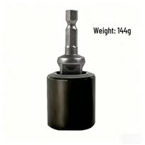 Universal Scissor Jack Adapter for 1/2 Inch Drive or Impact Wrench gray