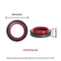For Dyson V6 V7 V8 V11 V15 V10 V12Slim Vacuum Cleaner Dust Box Dust Bin Sealing Ring Base Lid HEPA Filter Motor Rear Cover Part as the picture gray